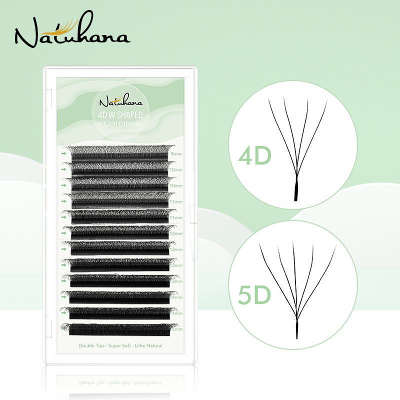 Lash Fan Volume - NATUHANA W-Shaped 4D 5D Volume Eyelash