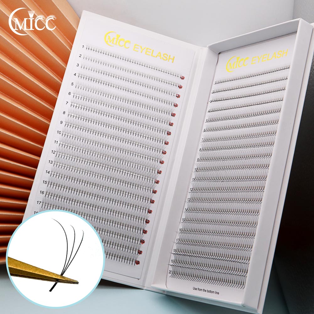 Eyelash Extension C Curl - 40Line 2D 1600 Fans 20D XXL