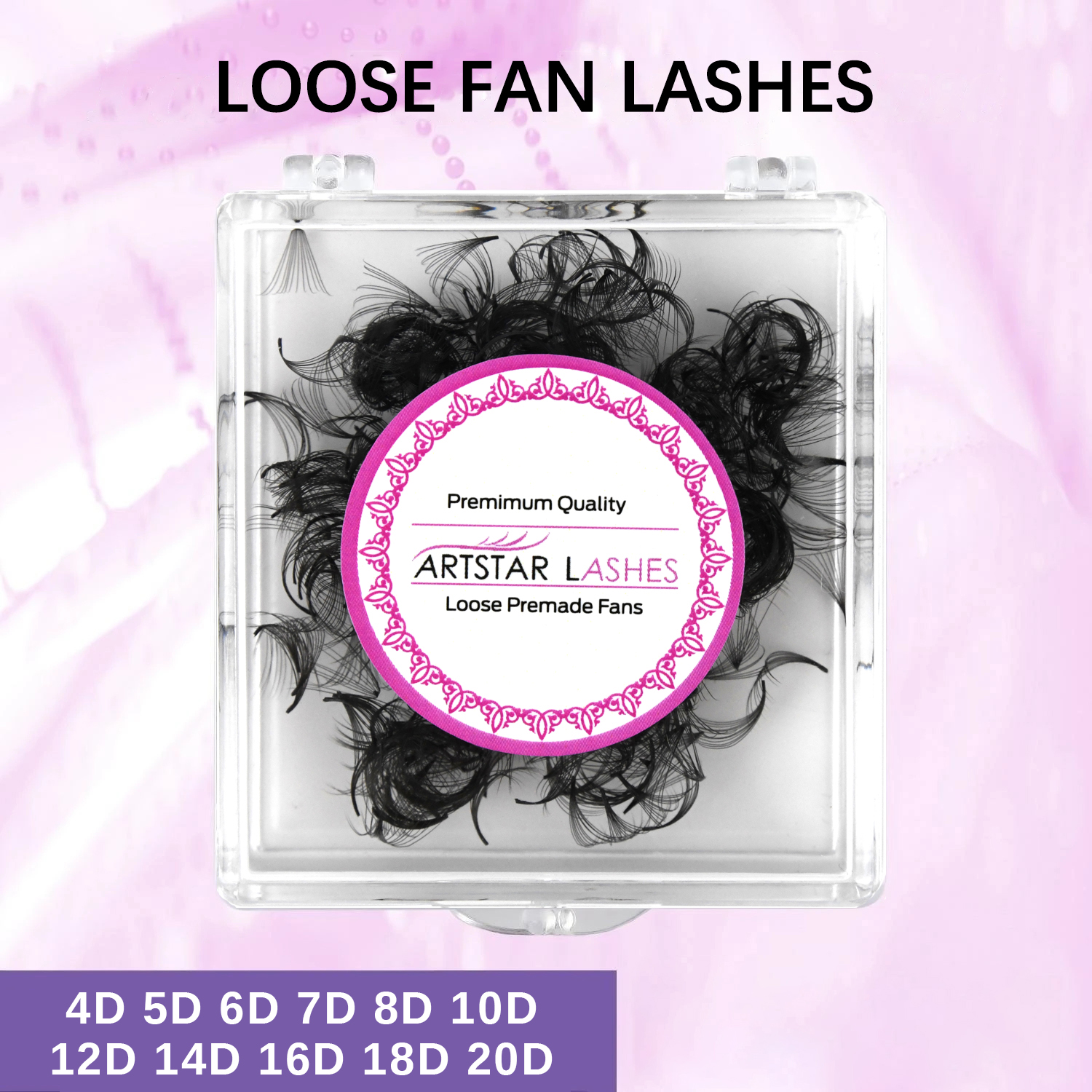 Lash Fan Volume - ARTSTAR 500 Fans Loose Fan Eyelash
