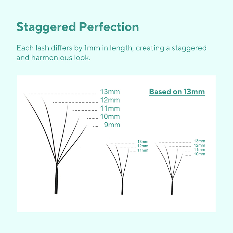 DIYDAY Foxy W-Shaped 3D 4D 5D  - Eyelash Extension Volume Cat Eye avaliação e preço