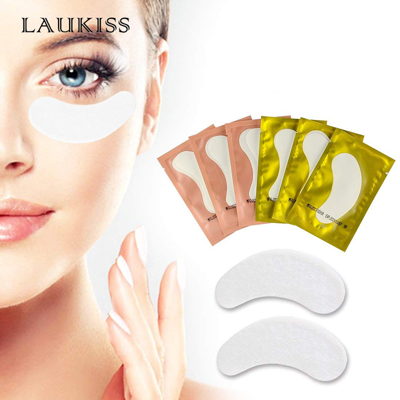 Laukiss 50/100/200Pairs Eyelas - Under Eye Gel avaliação e preço