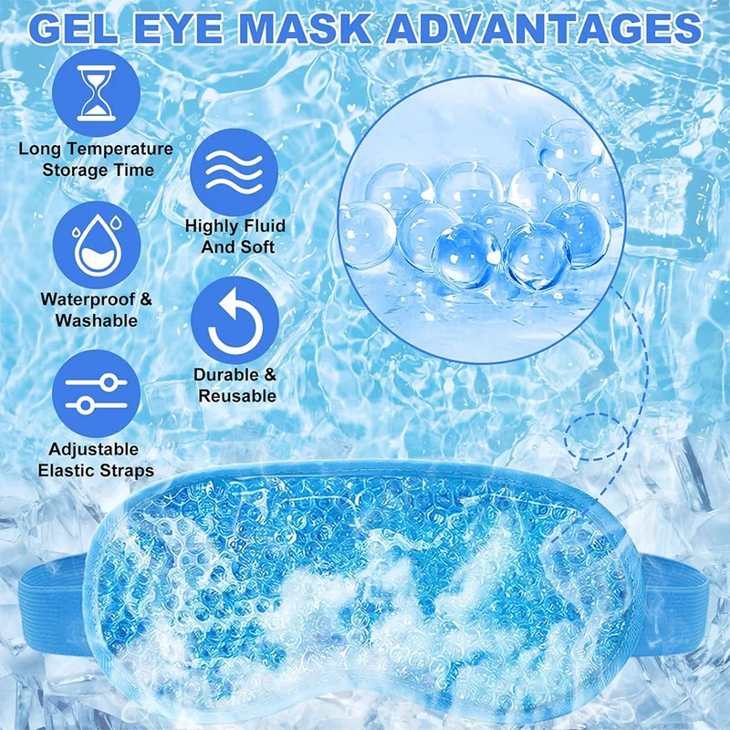 Gel Ice Eye Mask, Ice Eye Beau - Under Eye Gel avaliação e preço
