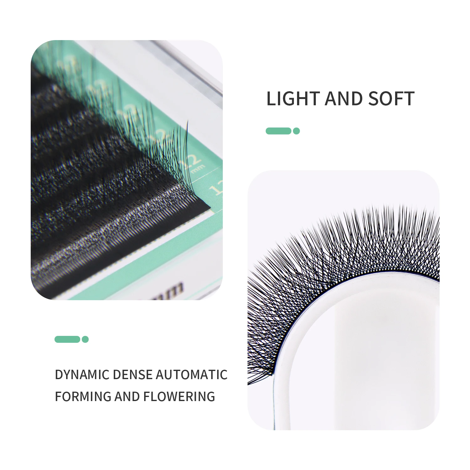 GLAMLASH 4D W Shape Eyelash Ex - Lash Fan Volume avaliação e preço