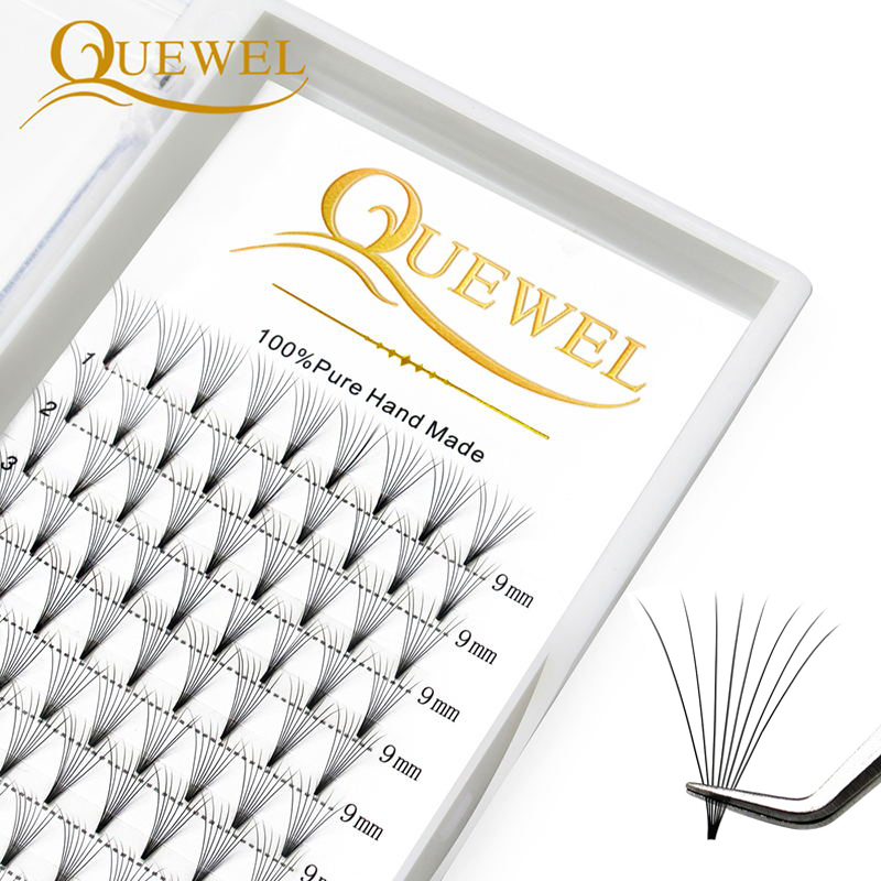 Quewel Premade Fans Lashes 8D/ - Eyelash Extension C Curl avaliação e preço
