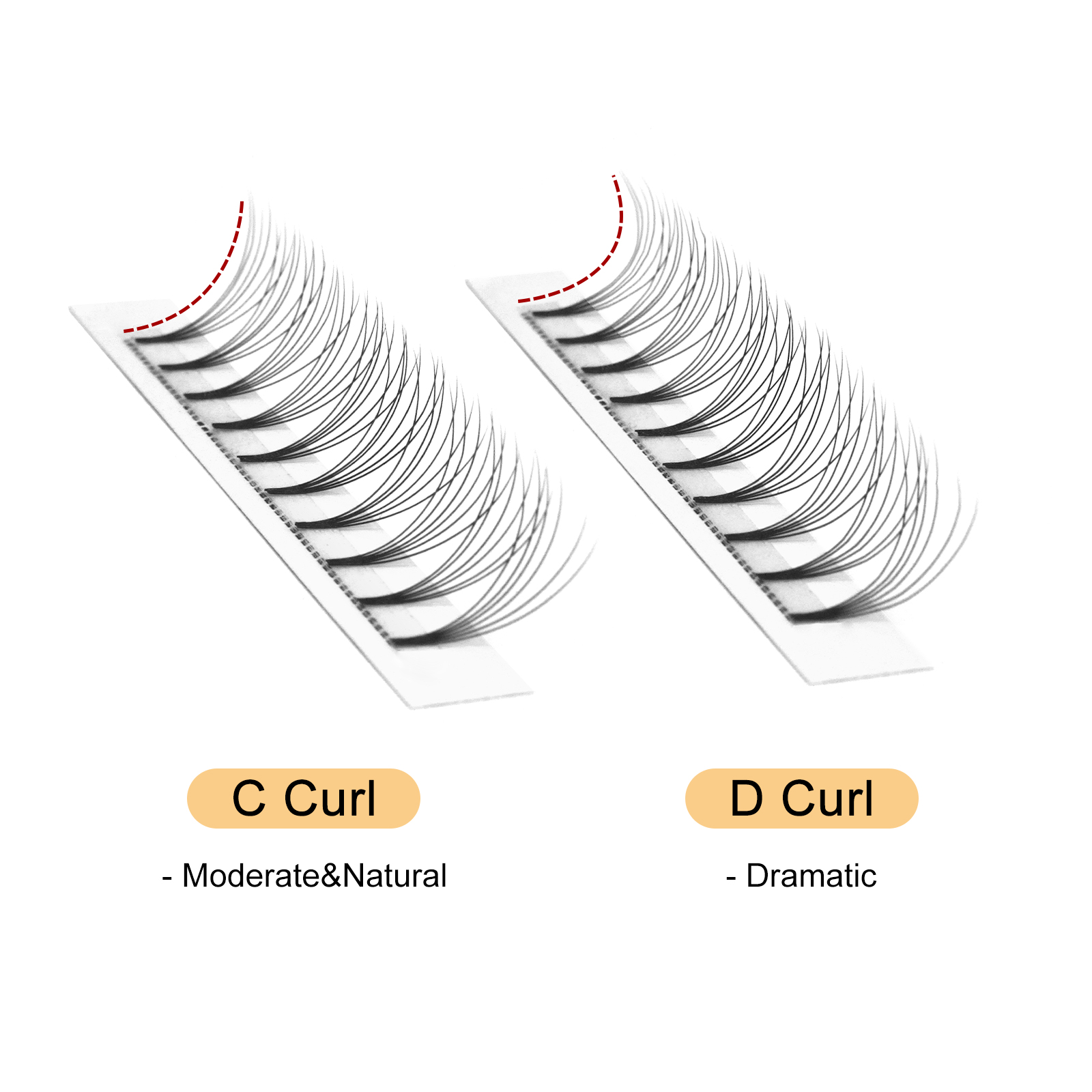 Quewel Premade Fans Lashes 8D/ - Eyelash Extension C Curl avaliação e preço