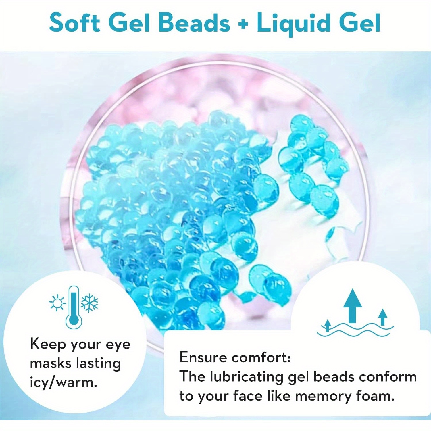 2Pcs/Set Gel Eye Mask Cooling  - Under Eye Gel avaliação e preço