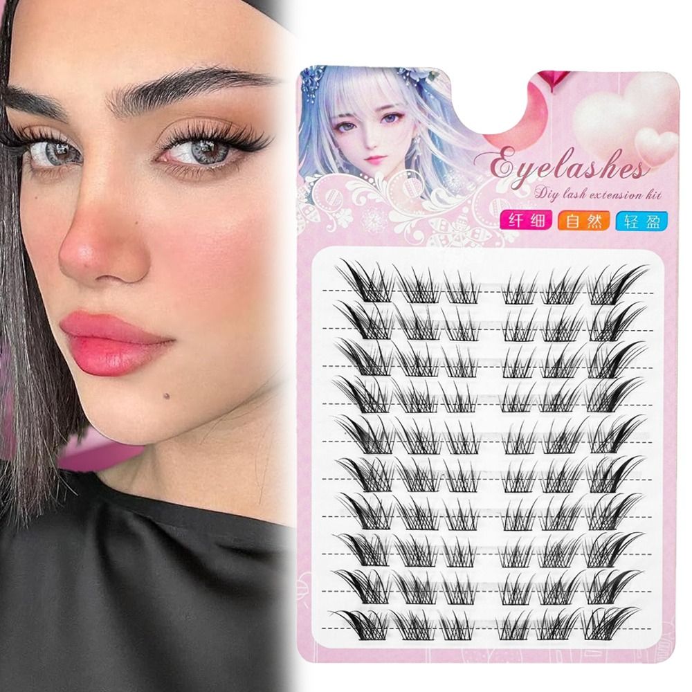 3D Cat Eye Clusters Lashes Man - Eyelash Extension C Curl avaliação e preço