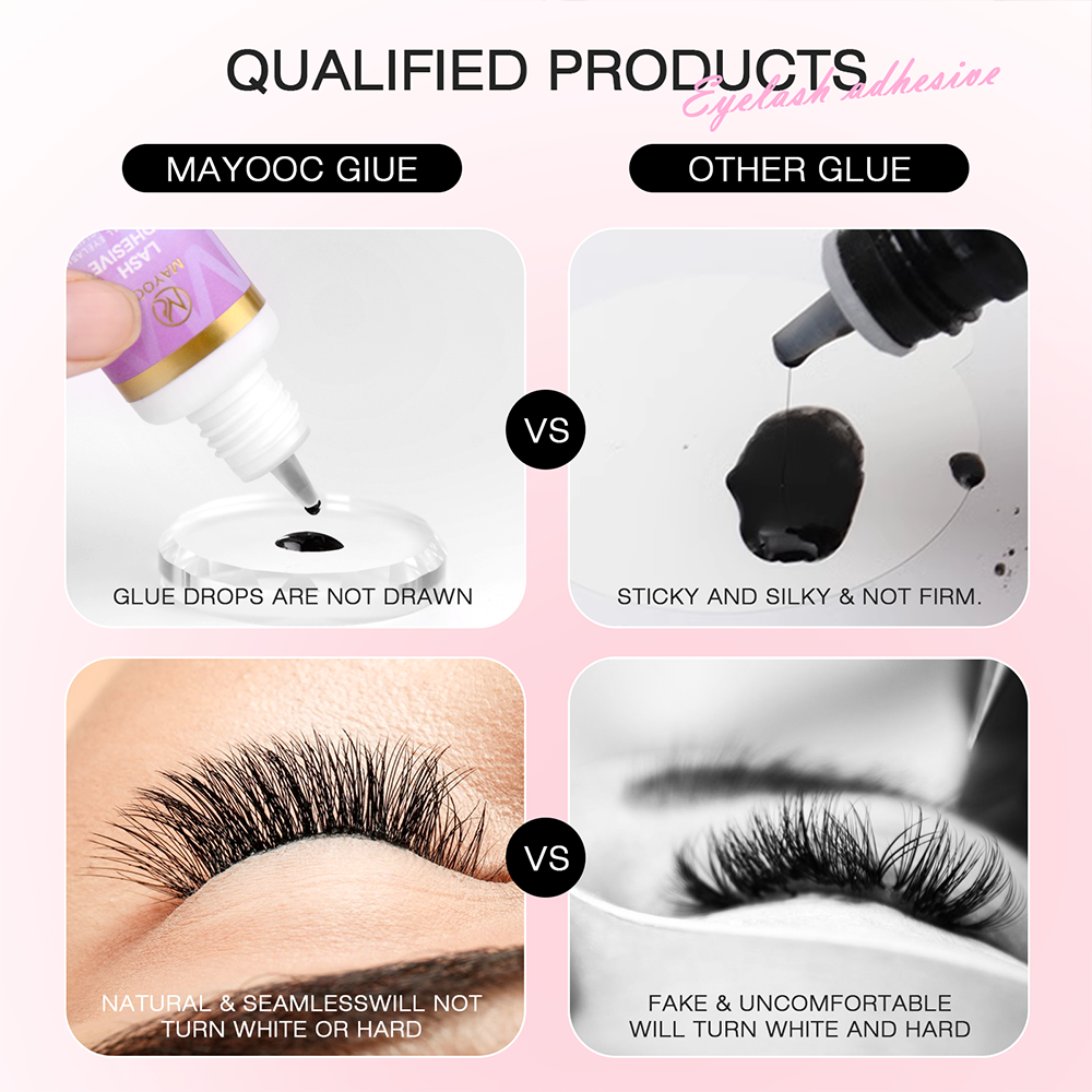 MAYOOC 0.3 Sec Eyelash Extensi - Eyelash Extension Uv Glue avaliação e preço