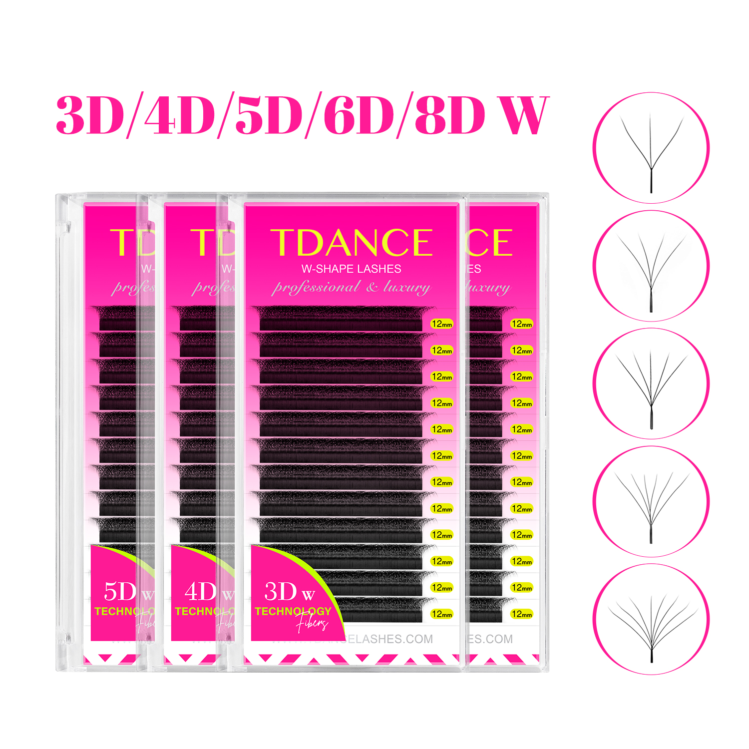 TDANCE 3D 4D 5D 6D Premade Fan - Lash Fan Volume avaliação e preço