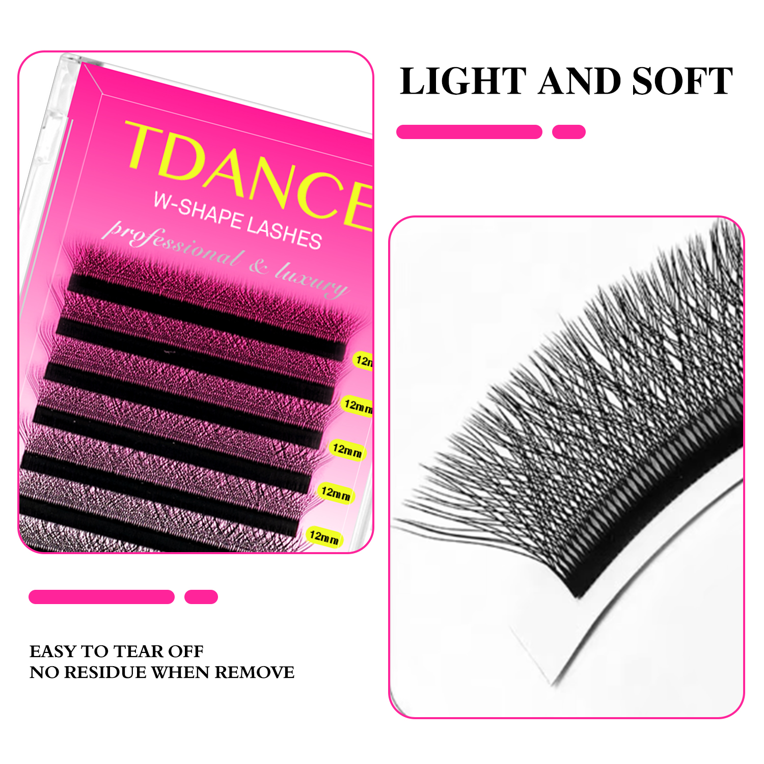 TDANCE 3D 4D 5D 6D Premade Fan - Lash Fan Volume avaliação e preço