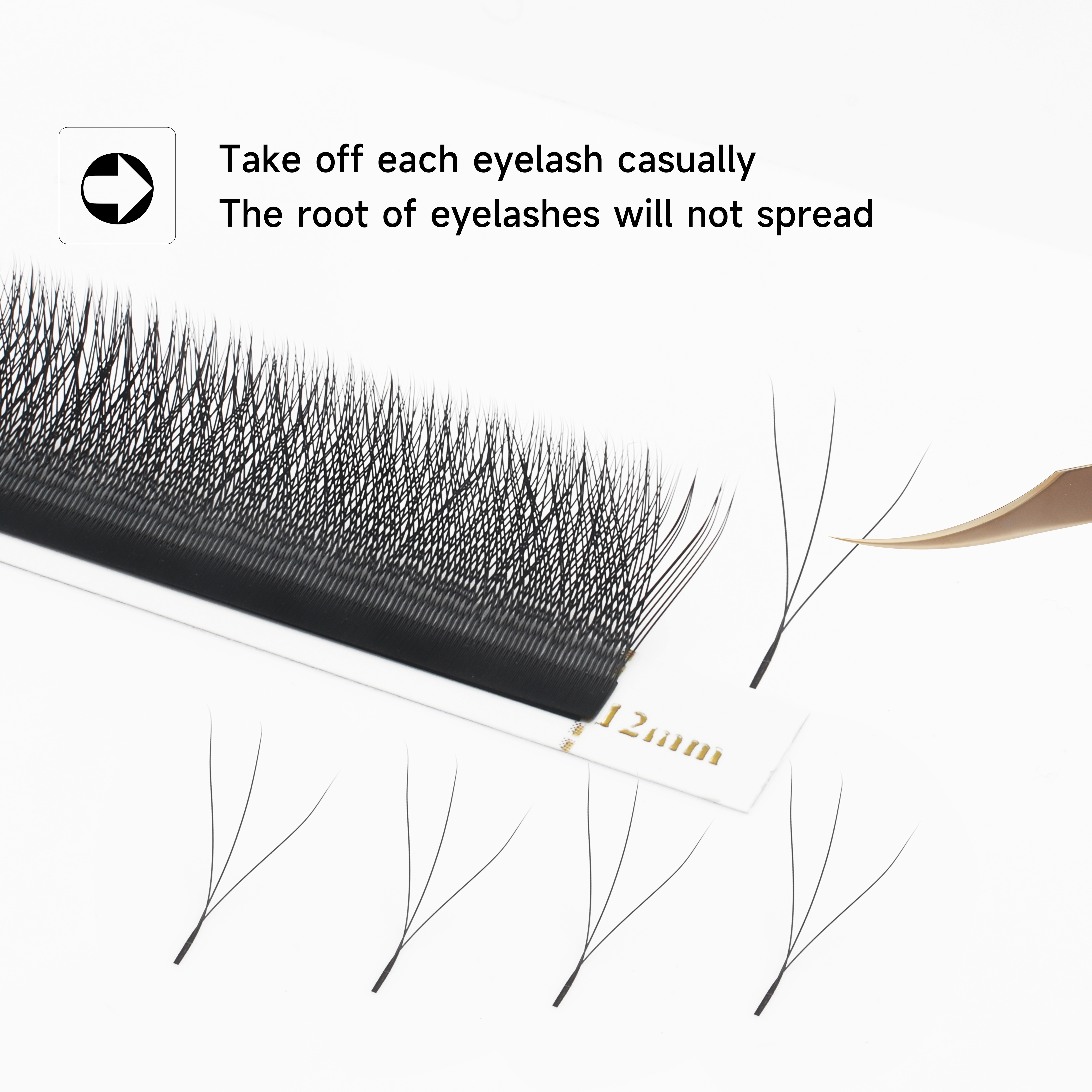 XIUSUZAKI W Shaped Bloom 2D 3D - Eyelash Extension Fan avaliação e preço