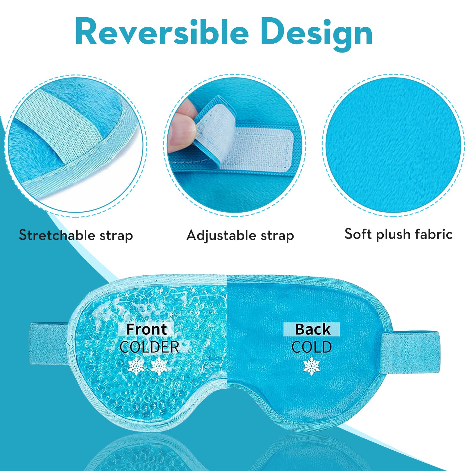 Cooling Eye Mask Gel Eye Mask  - Under Eye Gel avaliação e preço