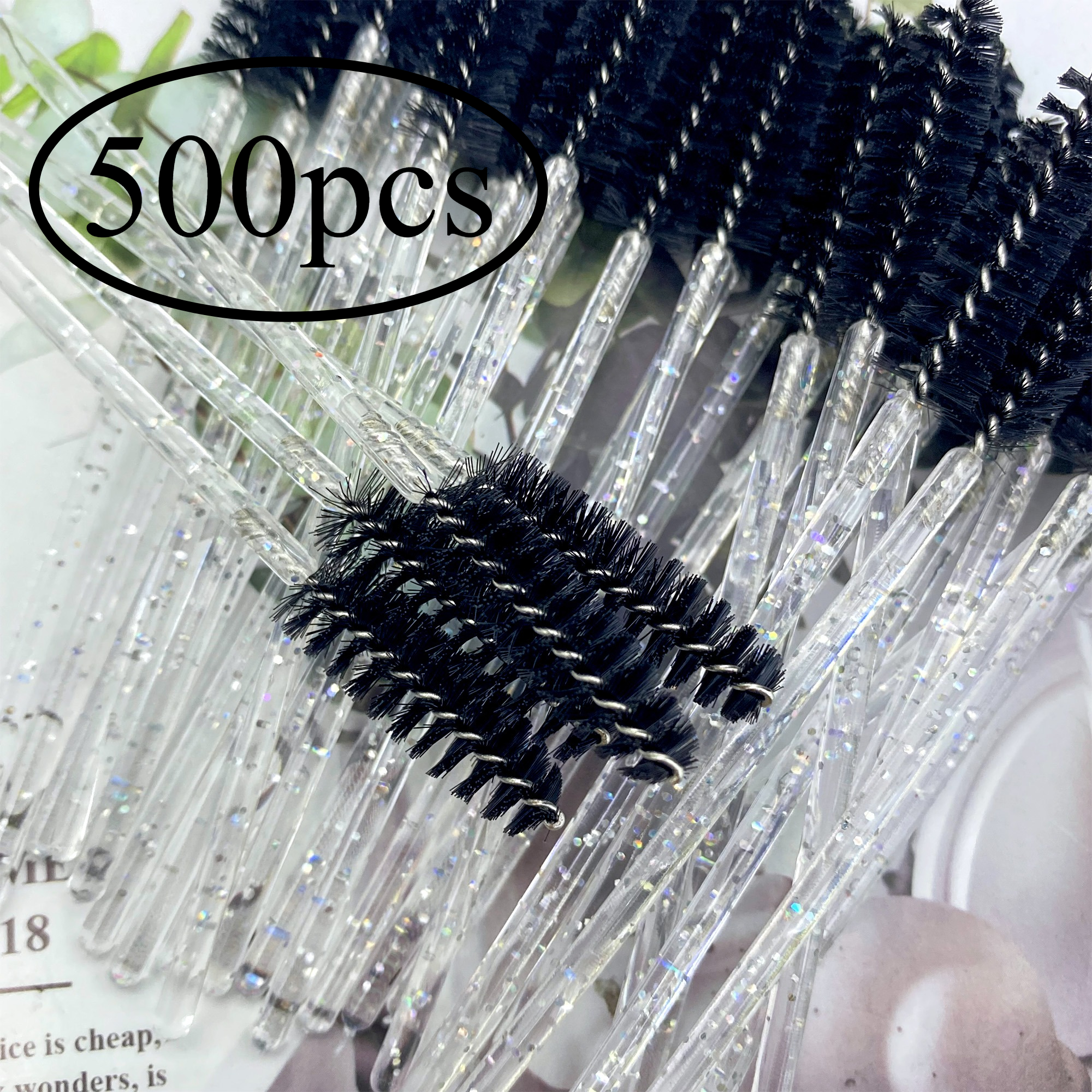 500PCS Eyelashes Brushes Set W - Eyelash Extension Options avaliação e preço