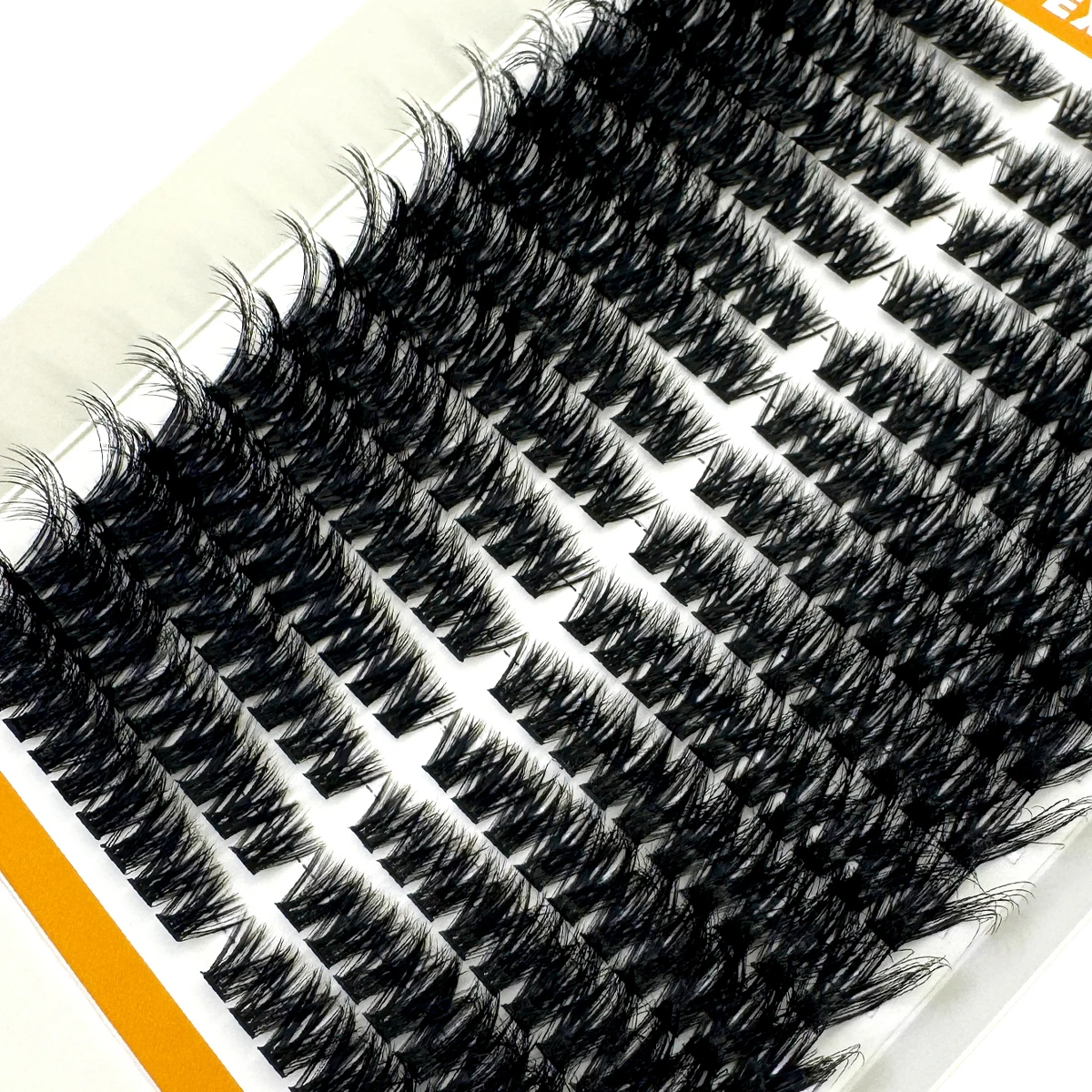 AMSDCN  80D Fluffy Lash Cluste - Eyelash Extension Volume Cat Eye avaliação e preço