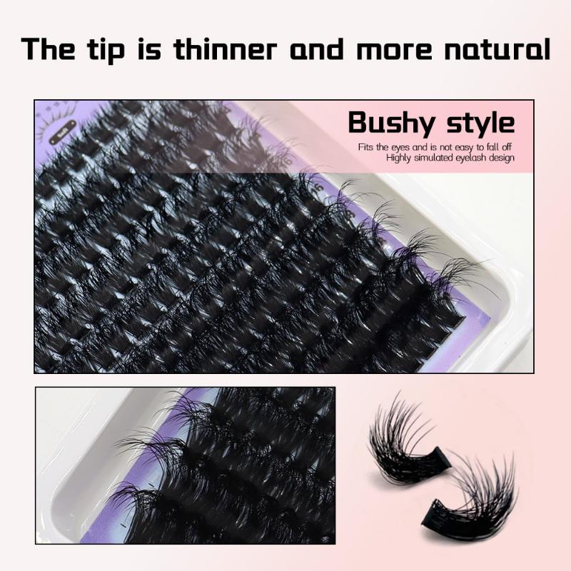 14 Rows Lash Clusters Spikes E - Eyelash Extension Options avaliação e preço