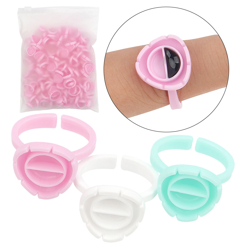 100Pcs Disposable Eyelash Exte - Eyelash Extension Fan avaliação e preço