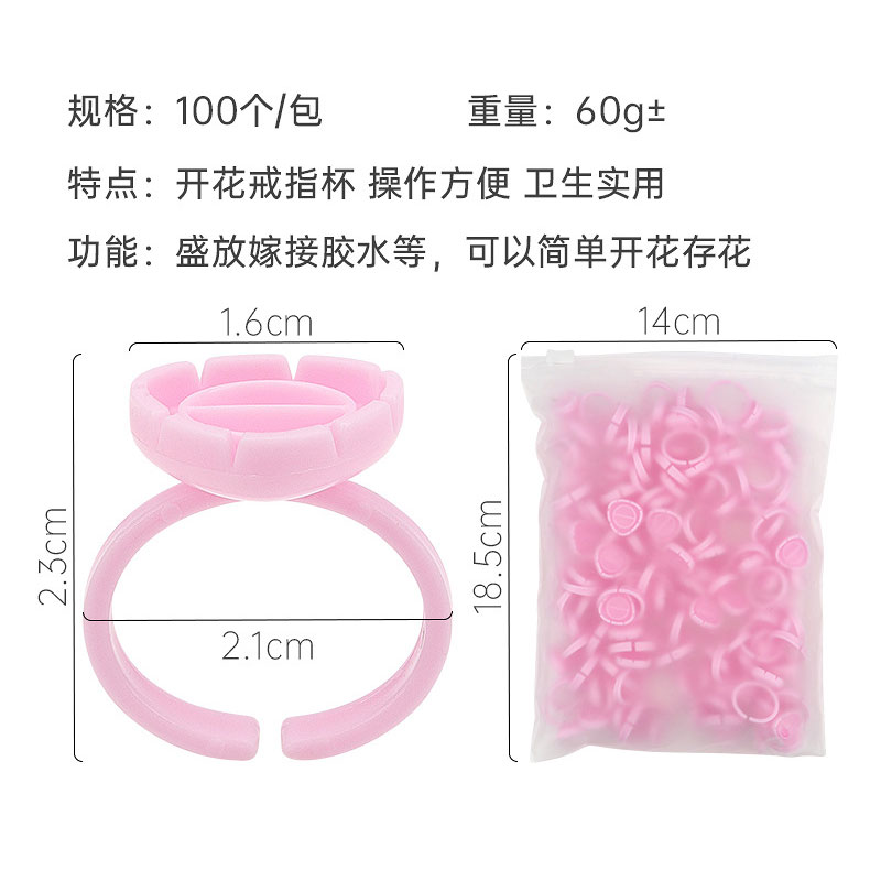 100Pcs Disposable Eyelash Exte - Eyelash Extension Fan avaliação e preço