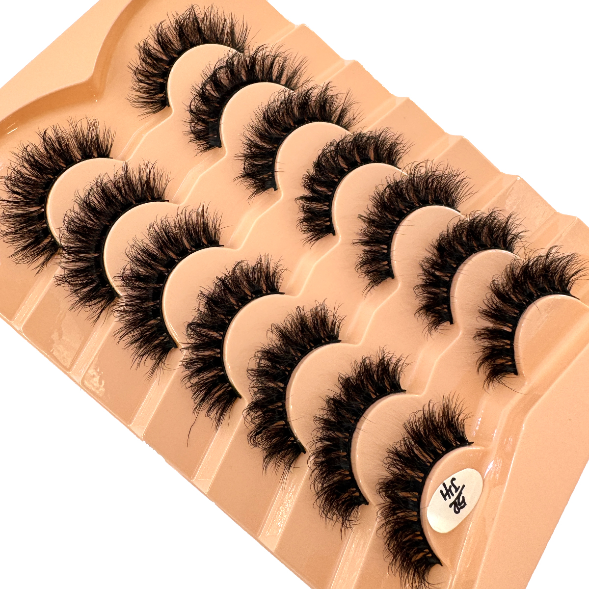 7 Pairs Faux Mink Lashes Fluff - Eyelash Extension Volume Cat Eye avaliação e preço