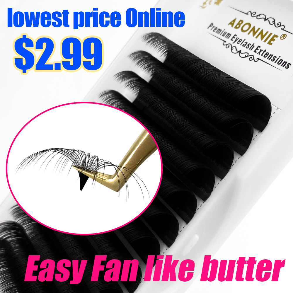 Abonnie 0.03-0.10mm Easy Fan L - Lash Fan Volume avaliação e preço