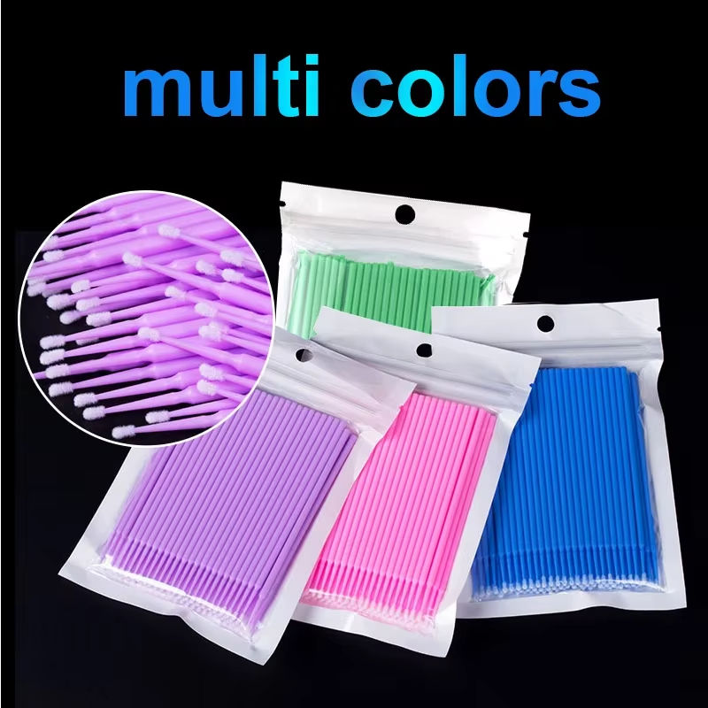 100Pcs Eyelash Cleaning Brush  - Eyelash Extension Options avaliação e preço