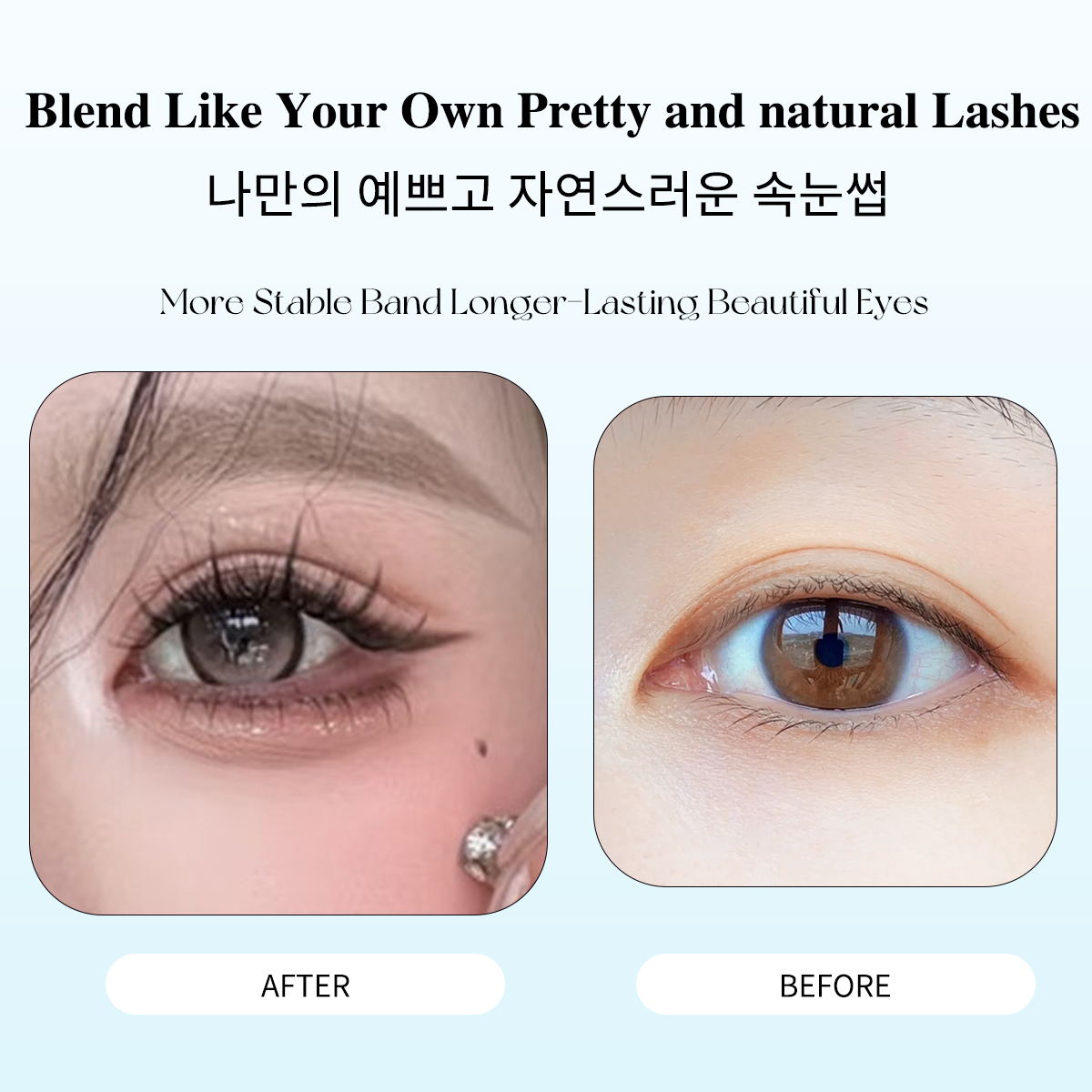48 Cluster No Glue Fairy False - Eyelash Extension No 10 avaliação e preço
