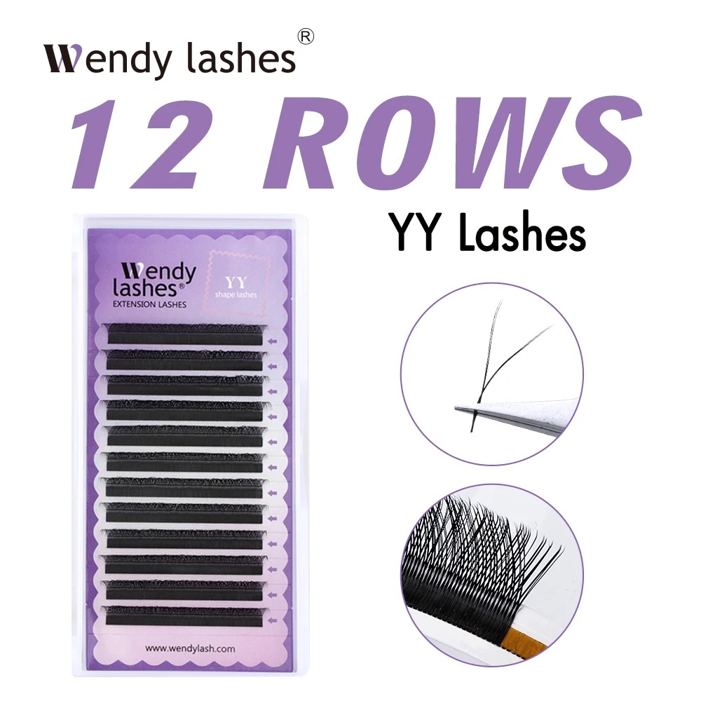 WENDY 2D YY Shape C/D Curl Eya - Eyelash Extension C Curl avaliação e preço
