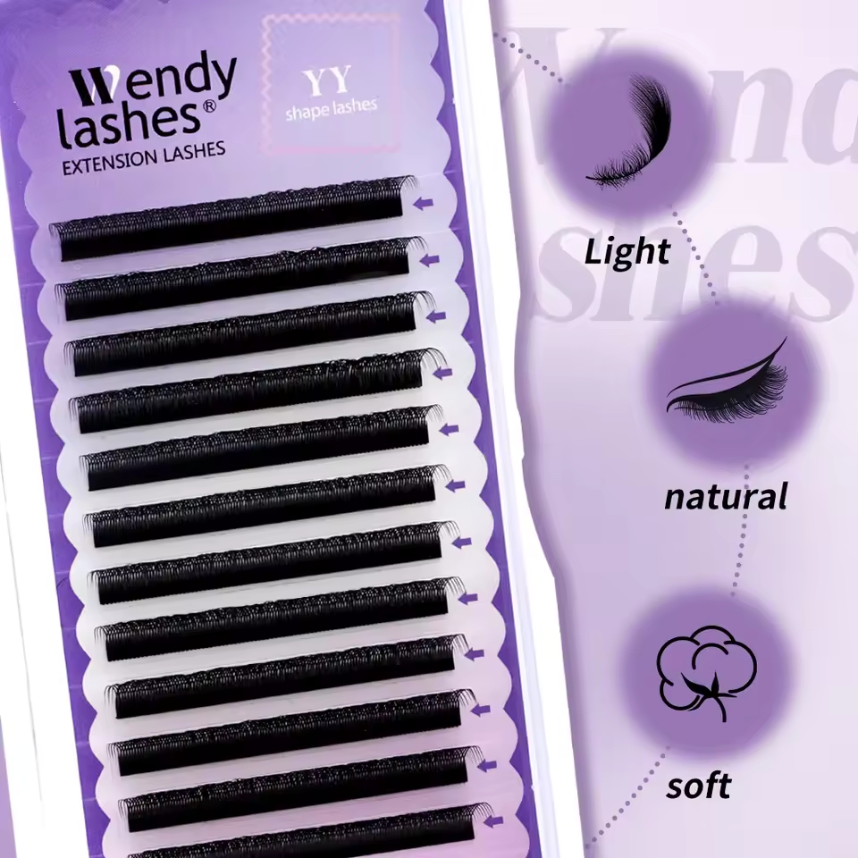 WENDY 2D YY Shape C/D Curl Eya - Eyelash Extension C Curl avaliação e preço