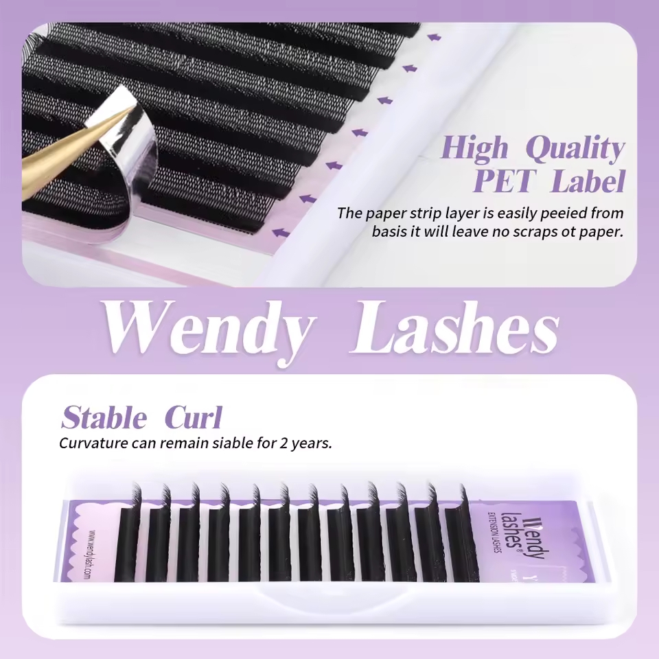 WENDY 2D YY Shape C/D Curl Eya - Eyelash Extension C Curl avaliação e preço