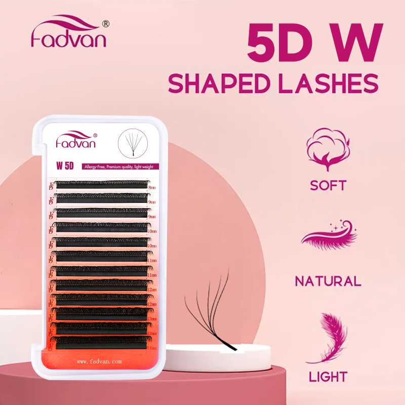 FADVAN Light 5D W Shaped 0.07m - Lash Fan Volume avaliação e preço