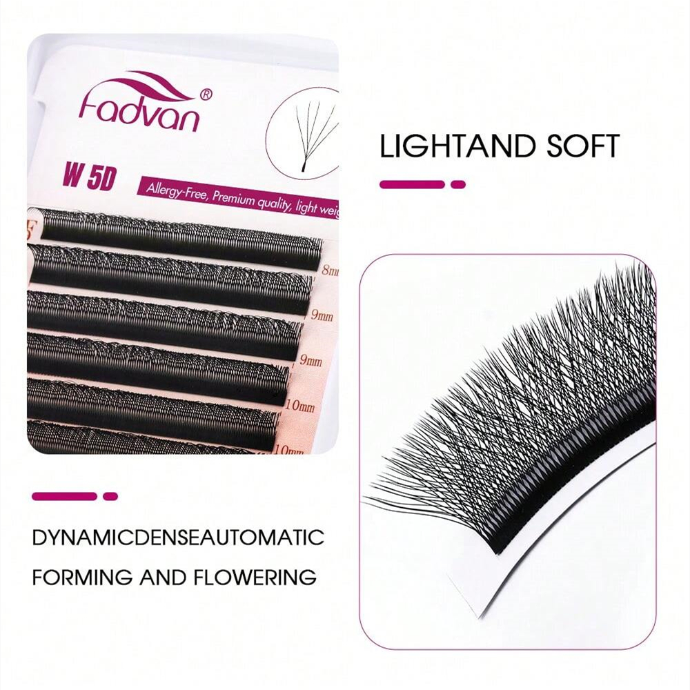 FADVAN Light 5D W Shaped 0.07m - Lash Fan Volume avaliação e preço