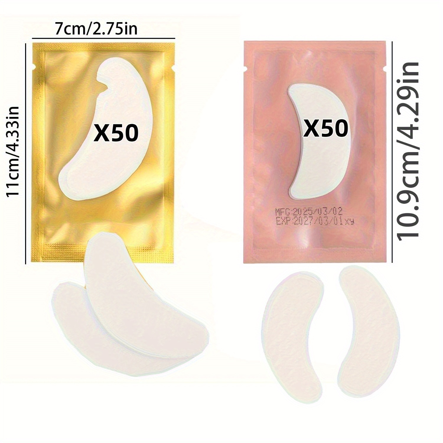 100Pcs Reusable Hydrogel Eye P - Under Eye Gel avaliação e preço
