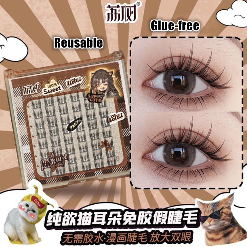 Lishu Glue-free Reusable False - Eyelash Extension Uv Glue avaliação e preço