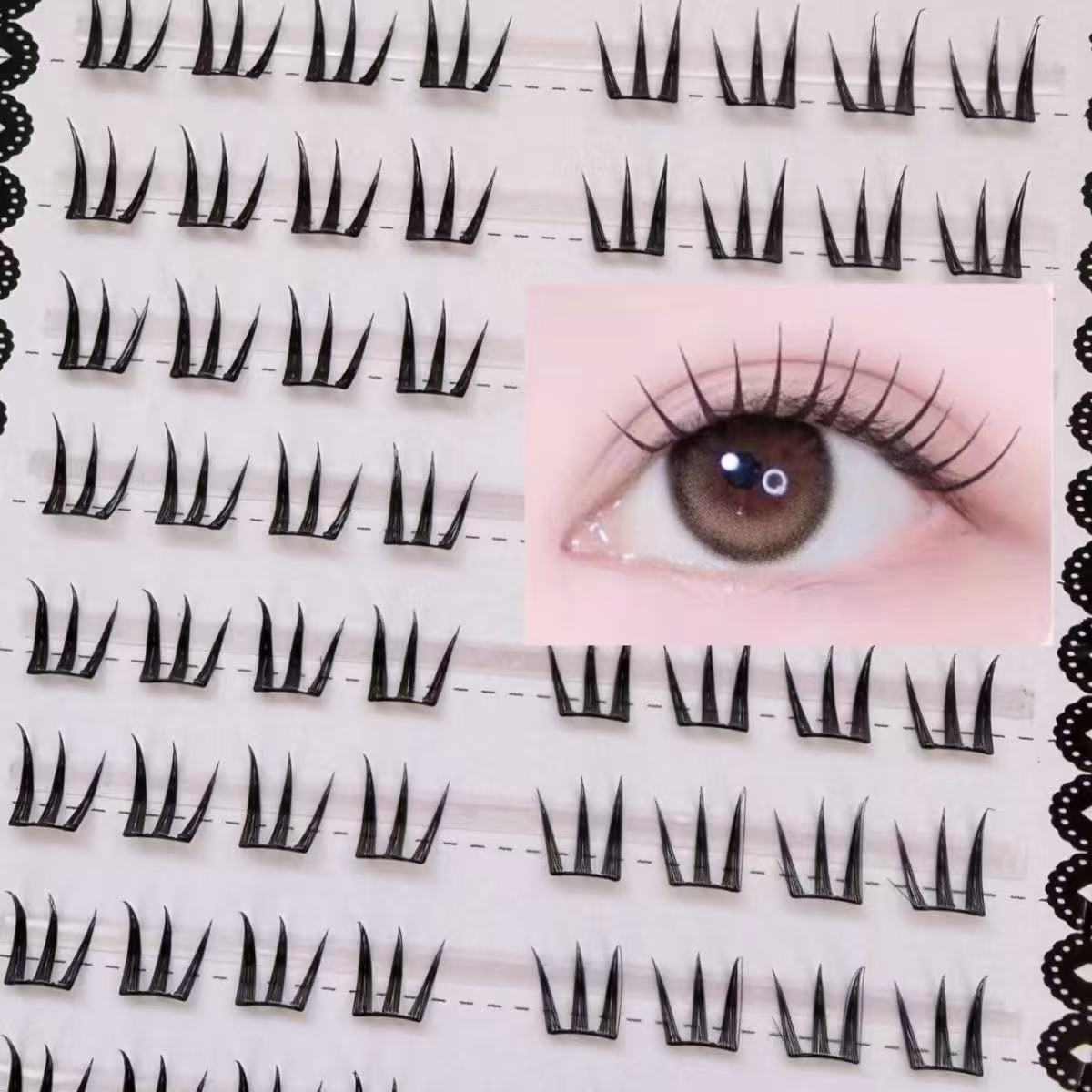 WINKLURE 80 Cluster No-Gule Fa - Eyelash Extension No 10 avaliação e preço