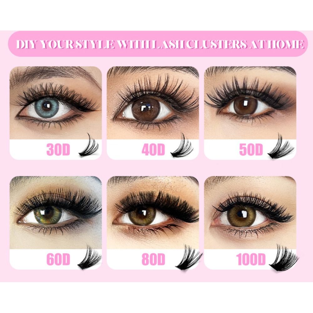 9-16mm Length False Eyelashes  - Lash Fan Volume avaliação e preço