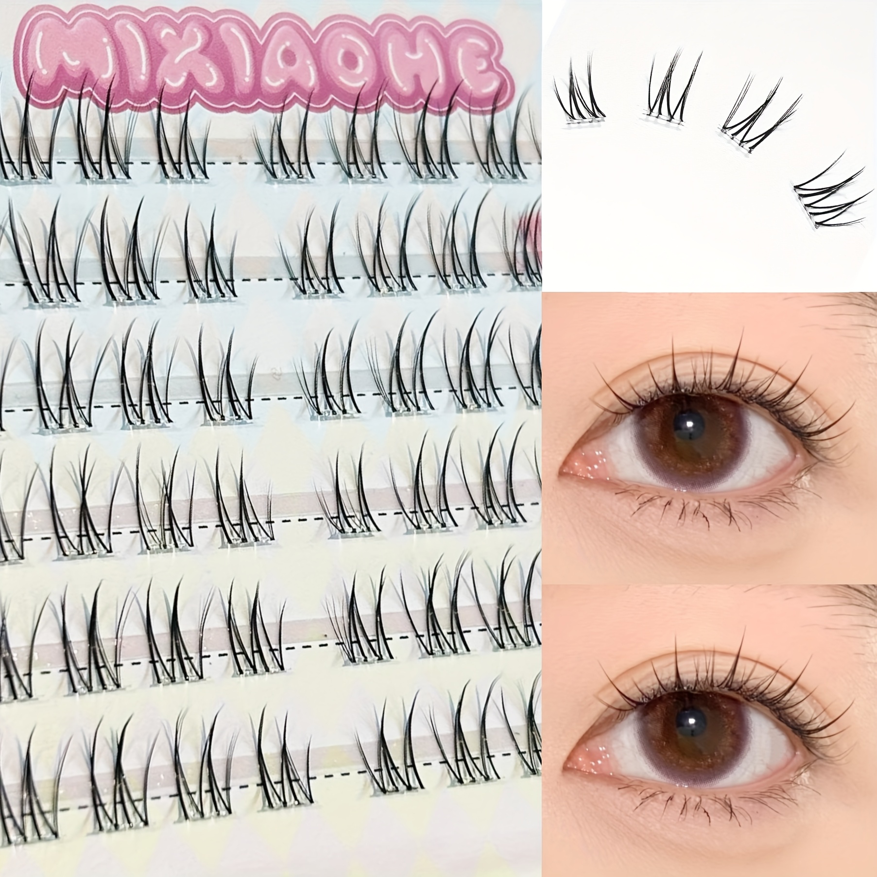 Mixiaohe Pure Look Glueless Ey - Eyelash Extension C Curl avaliação e preço