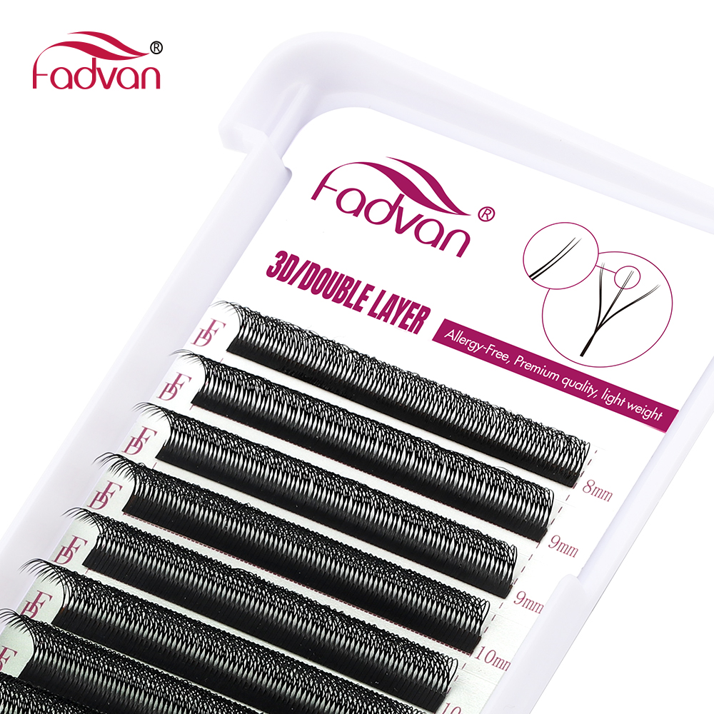 FADVAN 6D-W shaped eyelash ext - Eyelash Extension Fan avaliação e preço