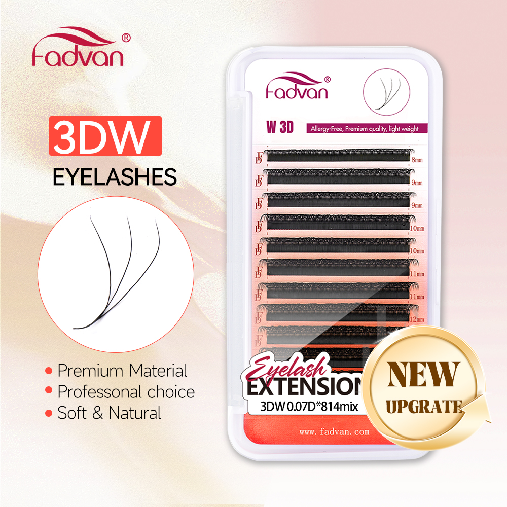 FADVAN 3D Lashes W Shaped Eyel - Lash Fan Volume avaliação e preço
