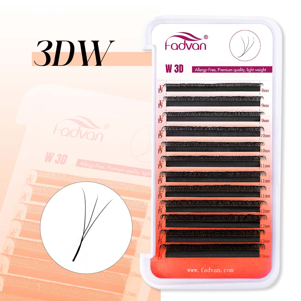 FADVAN 3D Lashes W Shaped Eyel - Lash Fan Volume avaliação e preço