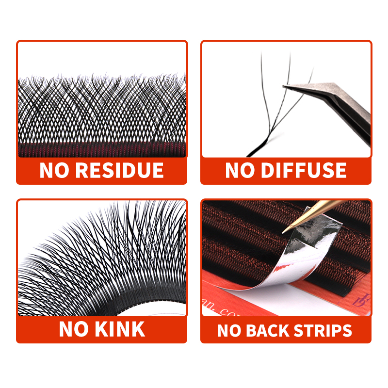 FADVAN 3D Lashes W Shaped Eyel - Lash Fan Volume avaliação e preço