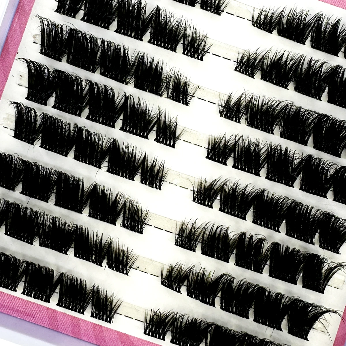 New 80 Cluster Cat Eye  Lashes - Eyelash Extension Volume Cat Eye avaliação e preço