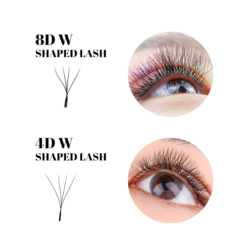 FADVAN W Shape Double Layer Ey - Lash Fan Volume avaliação e preço