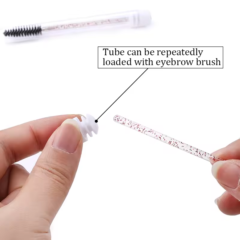 Eyelash Brush Tube With Eyebro - Eyelash Extension Options avaliação e preço