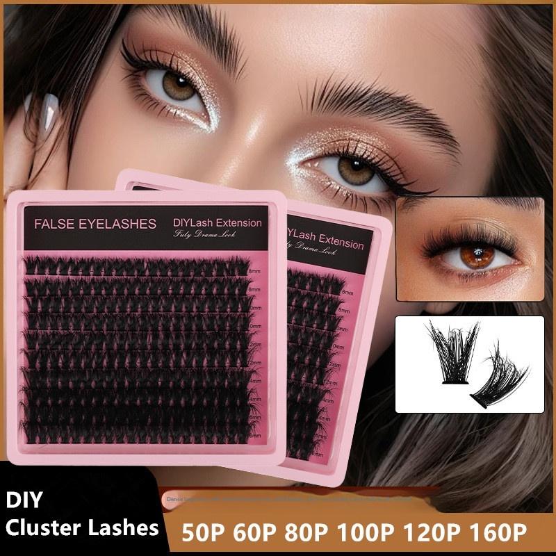 New 10Row 140 Clusters Fluffy  - Eyelash Extension Options avaliação e preço