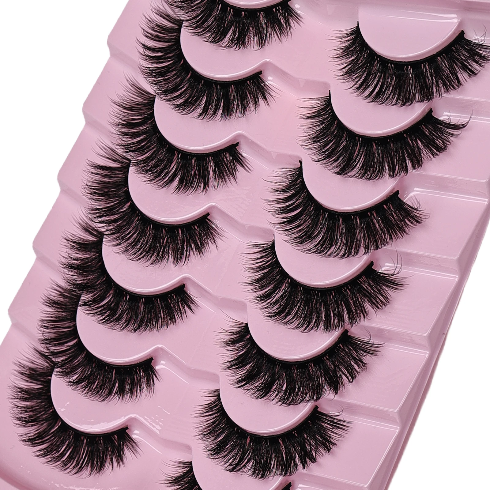 7 Pairs Cat Eye Lashes Volume  - Eyelash Extension Volume Cat Eye avaliação e preço