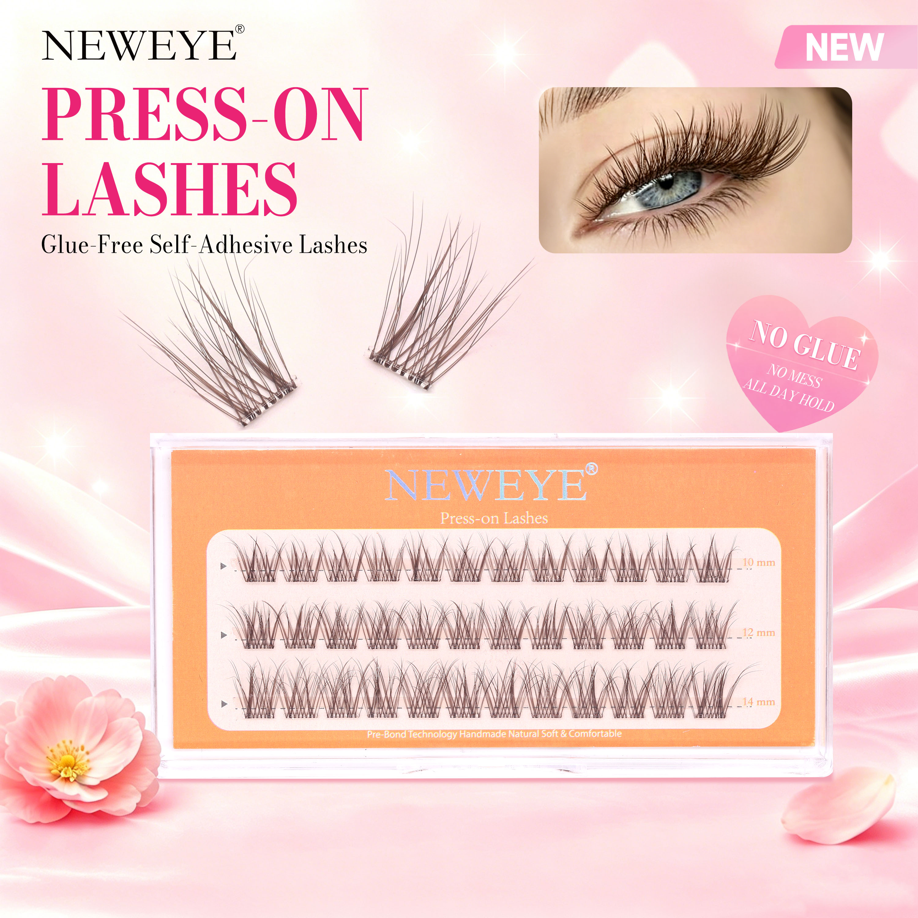 10-14mm D Curling Wispy And Na - Eyelash Extension No 10 avaliação e preço