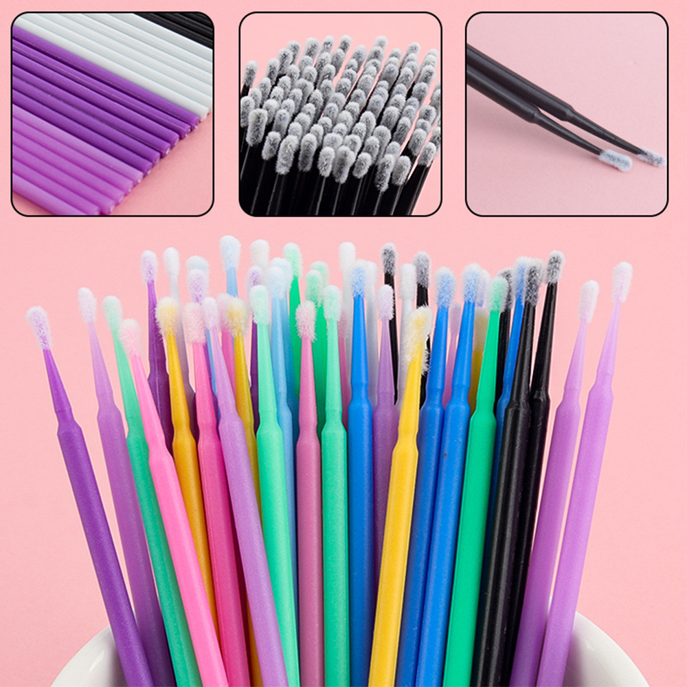 500/1000PCS Micro Brushes Eyel - Eyelash Extension Options avaliação e preço