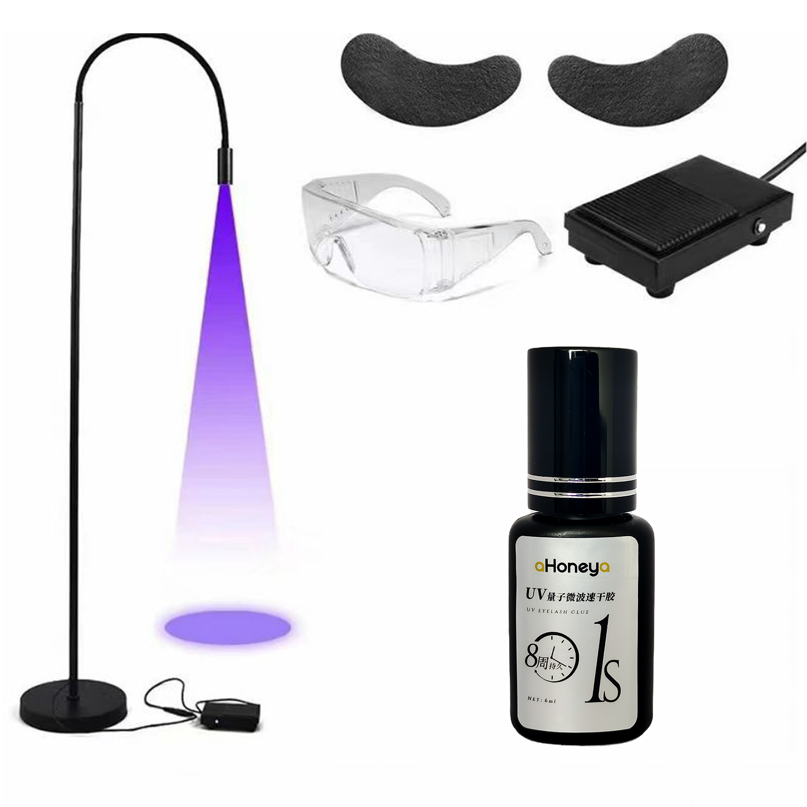 Salon UV Eyelash Grafting Glue - Eyelash Extension Uv Glue avaliação e preço