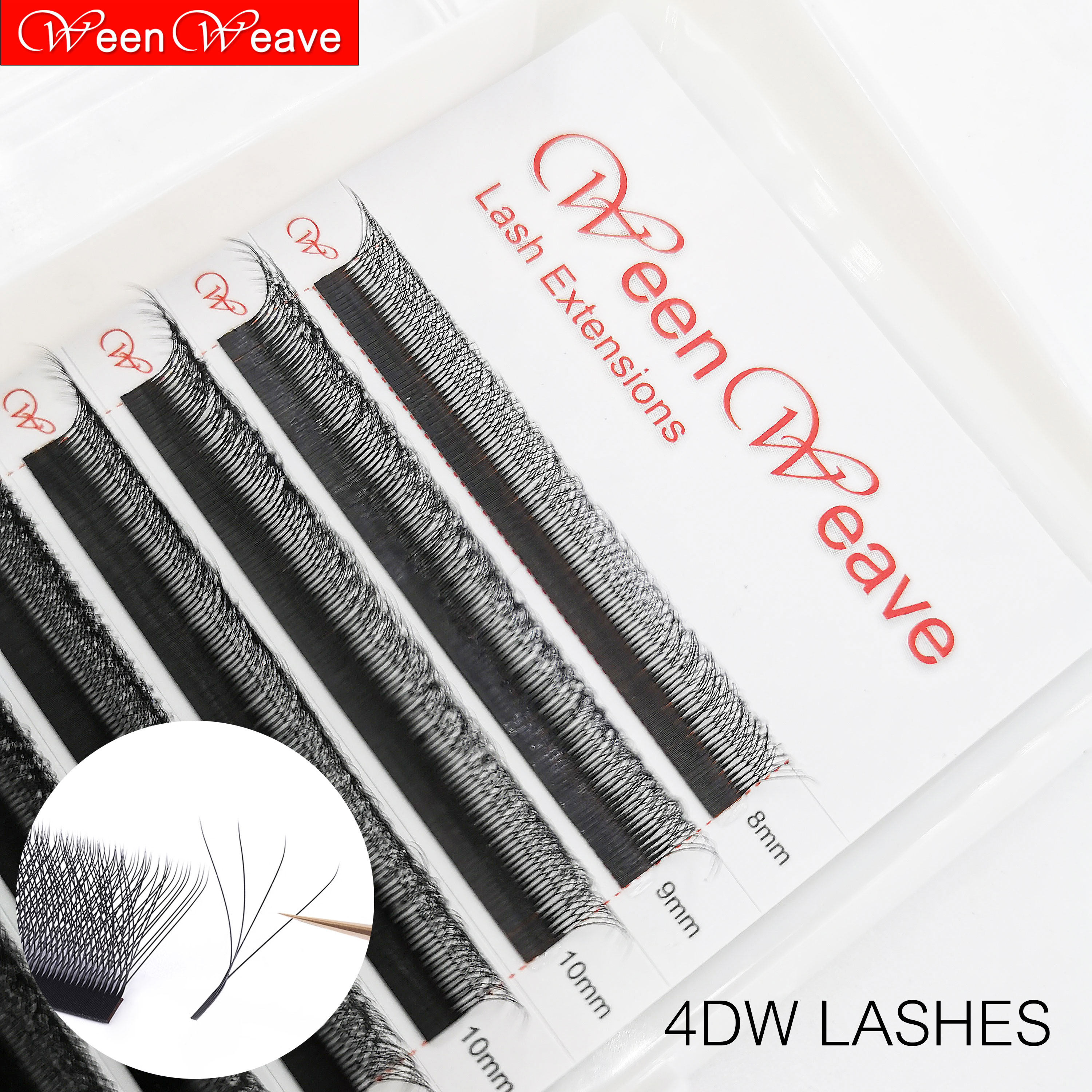 WeenWeave 4D W Style Lashes Na - Eyelash Extension Options avaliação e preço