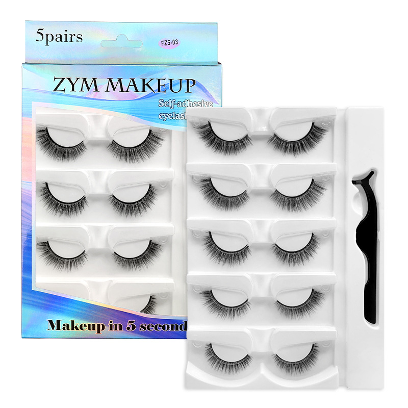 5 Pairs Glue-free Self-adhesiv - Eyelash Extension Uv Glue avaliação e preço