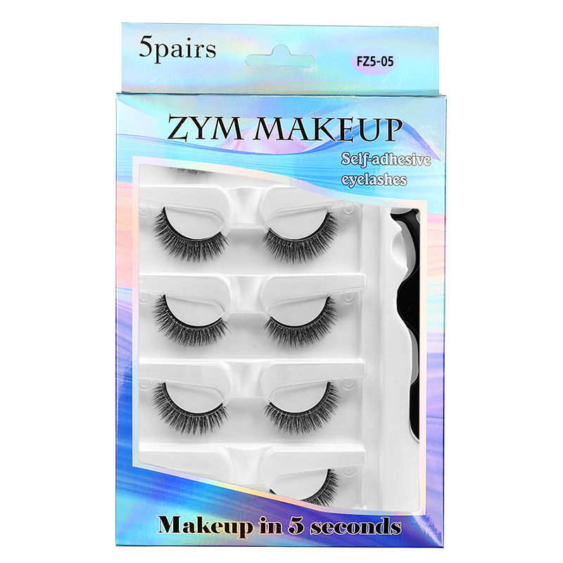 5 Pairs Glue-free Self-adhesiv - Eyelash Extension Uv Glue avaliação e preço